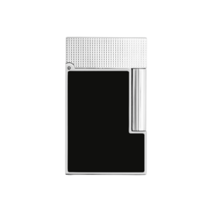 S.T. Dupont Ligne 2 Micro Diamond Brushed Platinum Lighter