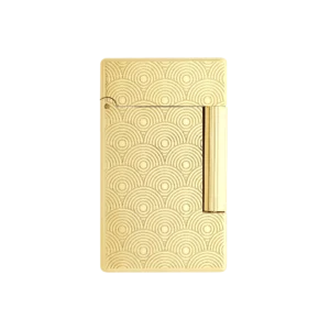 S.T. Dupont Initial Cinatique Gold Lighter