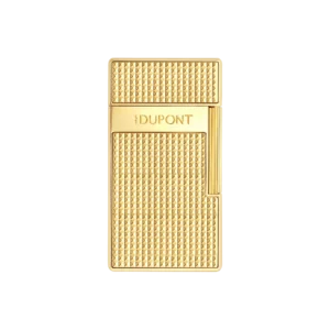 S.T. Dupont Biggy Diamond Head Golden Lighter