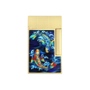 S.T. Dupont Ligne 2 Koi Fish Lighter
