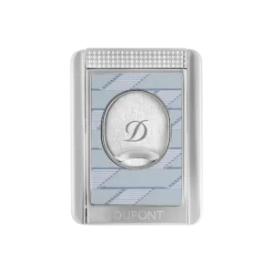 S.T. Dupont Monogram 1872 Cigar Cutter and Stand Grey