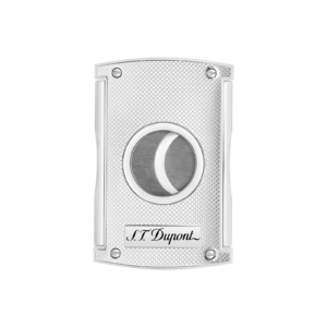 S.T. Dupont MaxiJet Cigar Cutter Grid Chrome