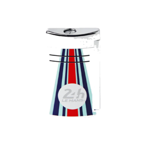 S.T. Dupont Maxijet 24h Le Mans White and Chrome Lighter