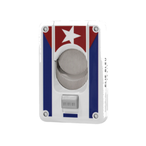 Elie Bleu cigar-cutter-double-blade-cuban-flag