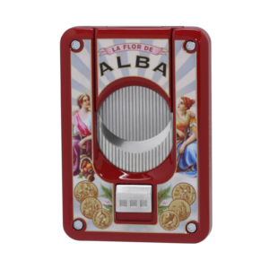 Elie Bleu flor-de-alba-cigar-cutter-double-blade-lacquered