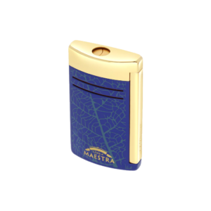 S.T. Dupont Maxijet Partagas Blue and Gold Lighter