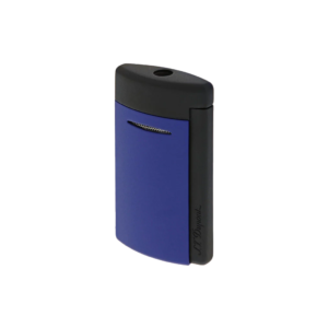 S.T. Dupont Minijet Matte Black and Ocean Blue Lighter