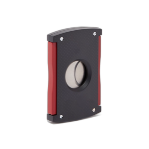 S.T. Dupont MaxiJet Cigar Cutter Matte Black Red
